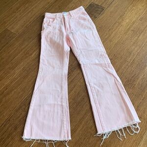 Princess Polly Pink Flare Jeans